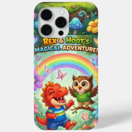 Coque iPhone 15 Pro Max Who's magical adventure whimsical rainbow