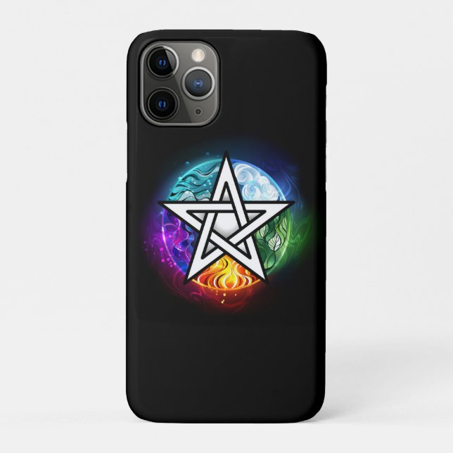 Coques Case-Mate iPhone Wiccan pentagram (Dos)