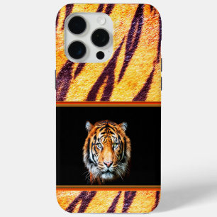 Coque iPhone 15 Pro Max WILD NATURE - collection de dessins TIGER