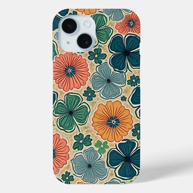 Coques Case-Mate iPhone Wildflowers Harmonious Tones (Verso)