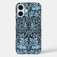 William Morris Frère Lapin Bleu Clair Noir