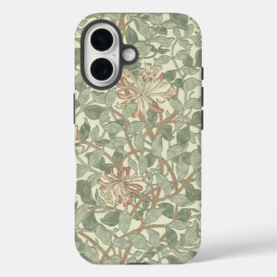Coques iPhone 16 William Morris Honeysuckle Fond d'écran