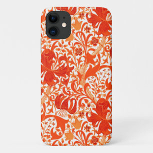 Case-Mate iPhone Case William Morris Iris et Lily, Mandarin Orange