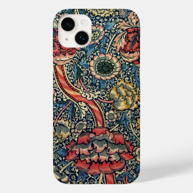 Coques Case-Mate iPhone William Morris Motif textile Wandle (Verso)
