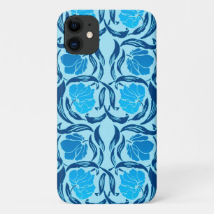 Case-Mate iPhone Case William Morris Pimpernel, Denim & Bleu clair