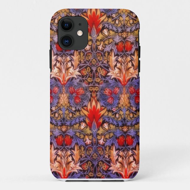 Coques Case-Mate iPhone William Morris Snakeshead Motif exotique (Dos)