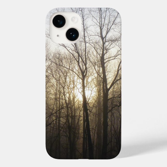 Coques Case-Mate iPhone Winter Fog Sunrise Nature Photographie (Verso)