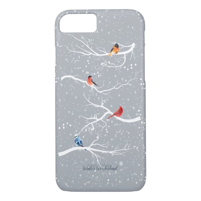Coques Case-Mate iPhone Winter Wonderland (Dos)