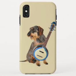 Case-Mate iPhone Case Wirehair Dachshund Jouer Banjo