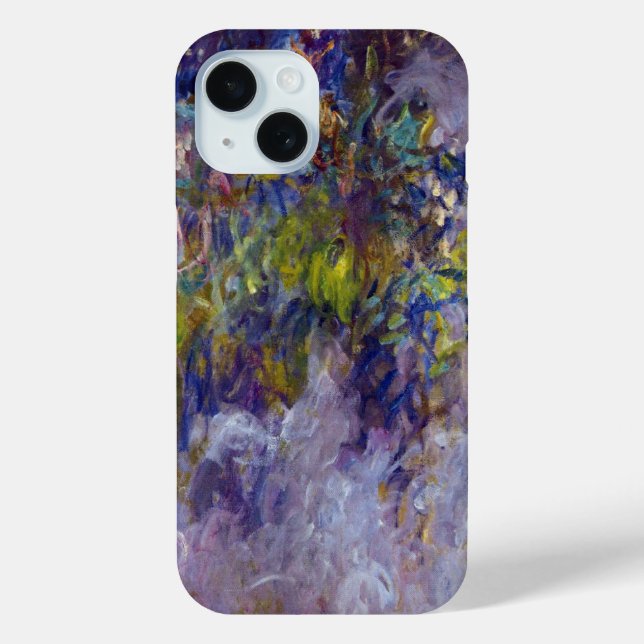 Coques Case-Mate iPhone Wisteria (moitié gauche) par Claude Monet (Verso)