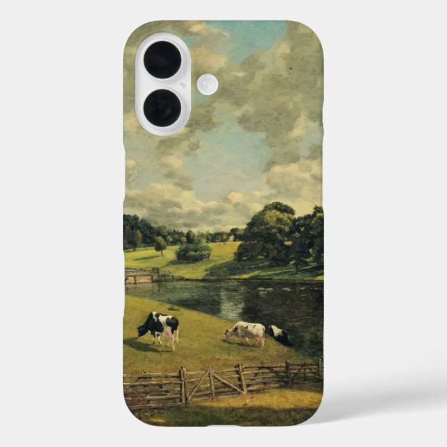 Coques Case-Mate iPhone Wivenhoe Park par John Constable (Verso)