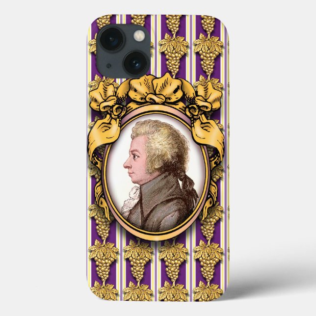 Coques Case-Mate iPhone Wolfgang Amadeus Mozart (Verso)