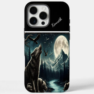 Coques iPhone 16 Pro Max Wolf's Moonlit Howl