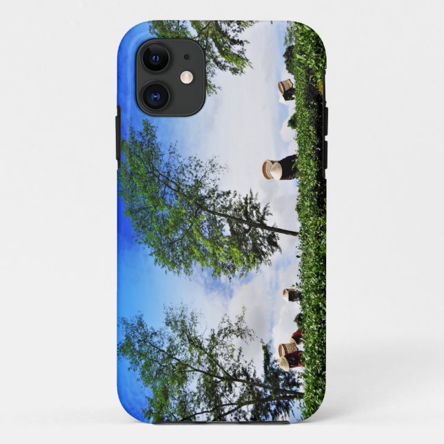 Coques Case-Mate iPhone Women harvesting tea (Dos)