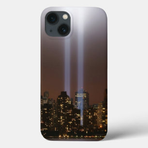 Etui iPhone Case-Mate World trade center tribute in light in New York.