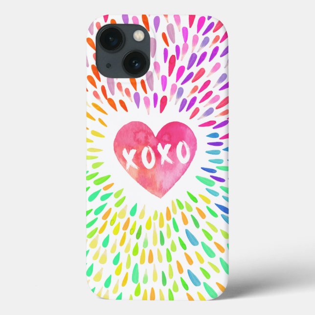 Coques Case-Mate iPhone Xo Heart (Verso)
