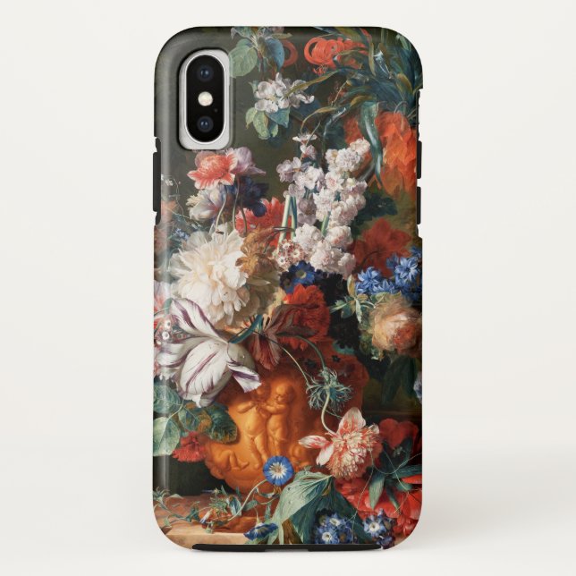 Coques Case-Mate iPhone Xzendor7 Bouquet de fleurs par Jan van Huysum (Dos)