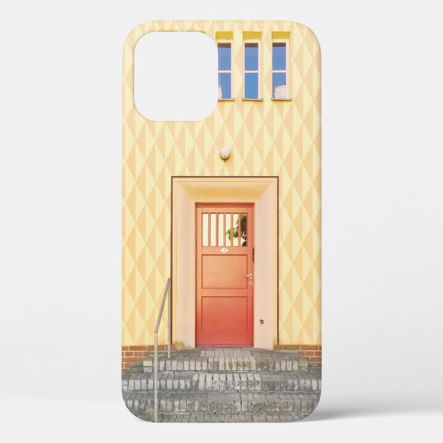 Coques Case-Mate iPhone Yellow house illustration (Verso)
