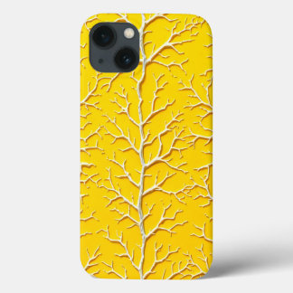 Case-Mate iPhone Case Yellow Vein Texture iPhone Case Bold Style