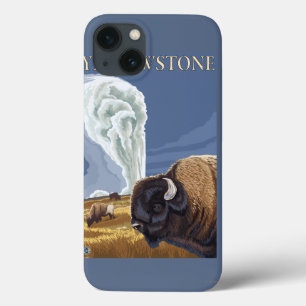 Etui iPhone Case-Mate YellowstoneBison avec vieux fidèle