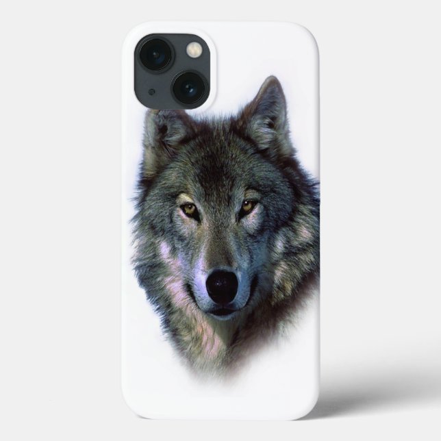 Coques Case-Mate iPhone Yeux de loup gris (Verso)