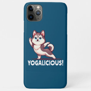Case-Mate iPhone Case Yogalicious mignon caricature Husky Chien - Serene