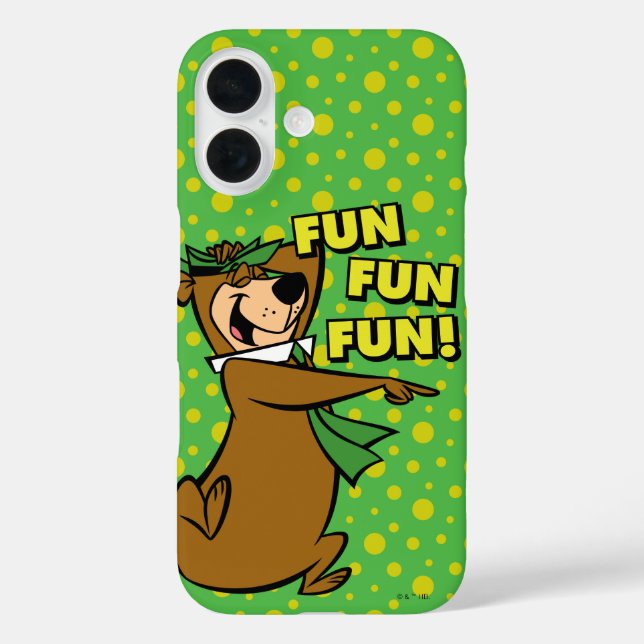 Coques Case-Mate iPhone Yogi Bear Fun Amusant (Verso)