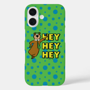 Coques iPhone 16 Yogi Bear Hey Hey Hey