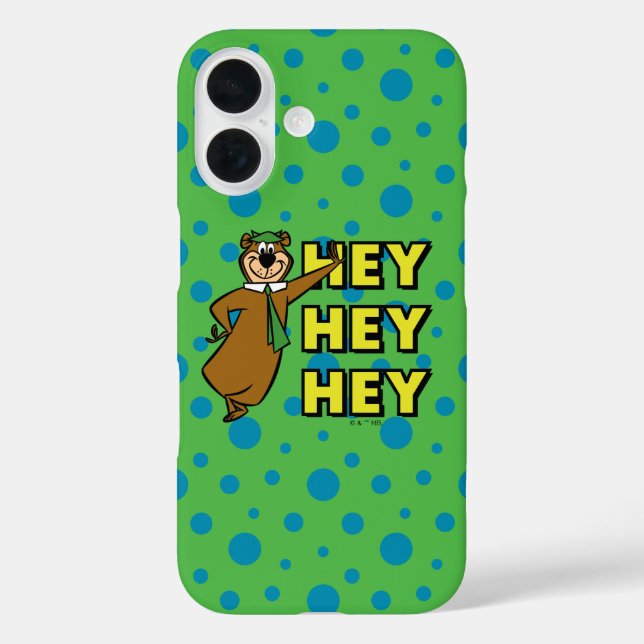Coques Case-Mate iPhone Yogi Bear Hey Hey Hey (Verso)