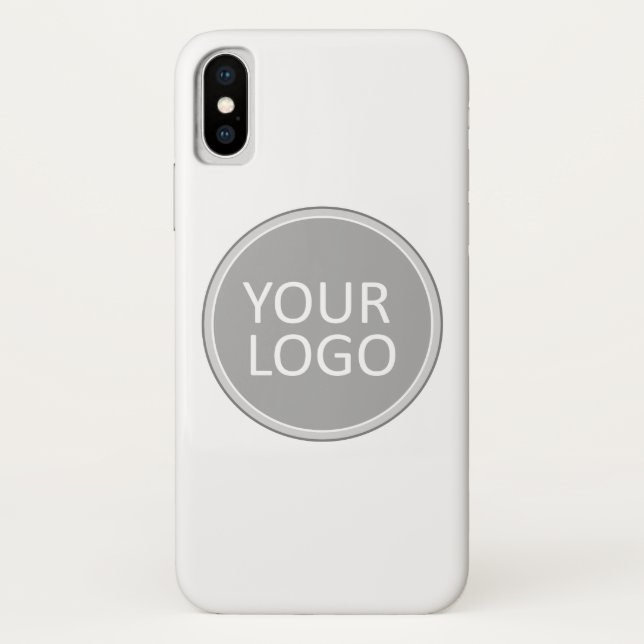 Coques Case-Mate iPhone Your Business Logo Promoteur Business Company (Dos)
