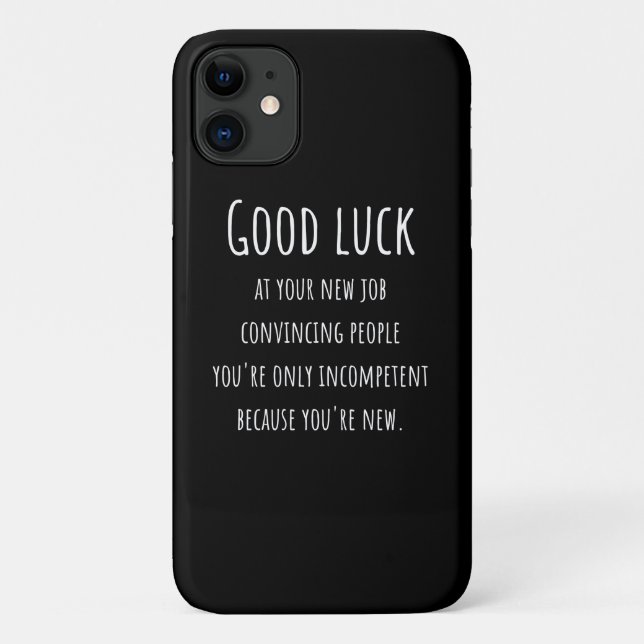 Coques Case-Mate iPhone your new job convincpeople you're ononly (Dos)