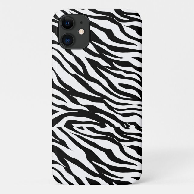 Coques Case-Mate iPhone Zebra Animal Skin Imprimer Motif-15391 (Dos)