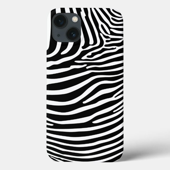 Coques Case-Mate iPhone Zebra Animalprint (Verso)