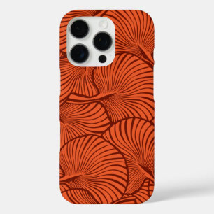 Coques iPhone 16 Pro Zebra Fan Palm Hawaiian Tropical Orange