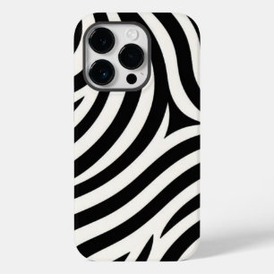 Coque Pour iPhone 14 Pro Zebra Stripes Impression moderne