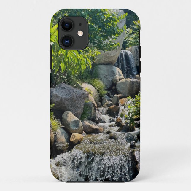 Coques Case-Mate iPhone Zen Aqua Stream Enchantant Harmonie Forêt (Dos)