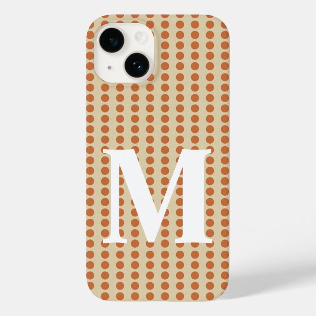 Coques Case-Mate iPhone Zest Spice Moods Doses avec monogramme (Verso)