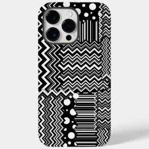Coque Pour Pour iPhone 14 Pro Max Zig-Zags Wild Patchwork