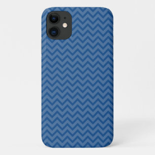 Coque Case-Mate Pour iPhone Zigzag bleu, Chevron bleu, Motif géométrique