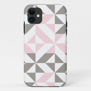 Case-Mate iPhone Case ZigZag géométrique rose et argent