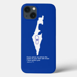iPhone 13 Case Zo Artzeinu - Joshua 1:3