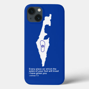 iPhone 13 Case Zo Artzeinu - Joshua 1:3