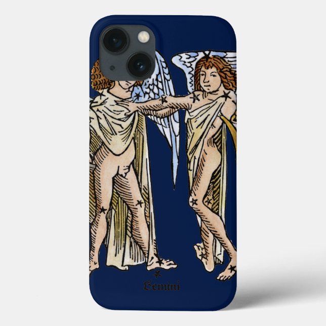 Coques Case-Mate iPhone Zodiac : Gemini, 1482 (Verso)