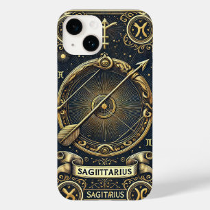 Coque Pour iPhone 14 Zodiaque Sagittaire Cadeau d'Astrologie Céleste