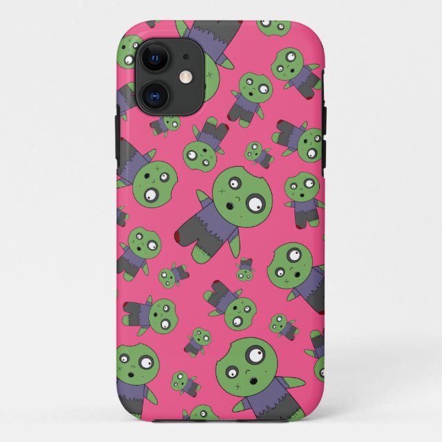 Coques Case-Mate iPhone Zombies roses (Dos)