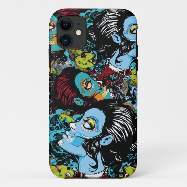 Coques Case-Mate iPhone Zombis partout (Dos)