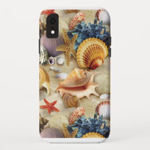 Coques de mer sur la plage