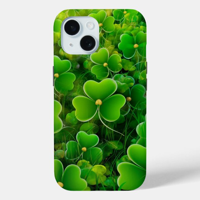 Coques Shamrocks Emerald Green (Verso)