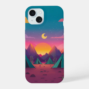 Coquet étui iPhone imprimé avec un dessin animé po