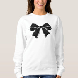 Coquette Aesthetic Bow Sweatshirt